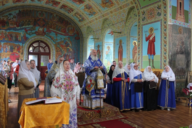В храме Казанской иконы Богородицы