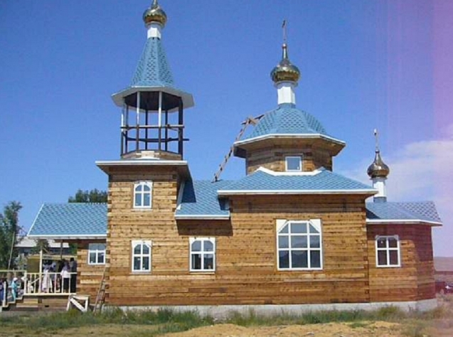 Строящаяся Древлеправославная церковь