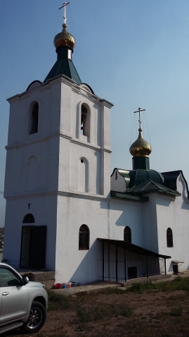 Древлеправославная церковь в посёлке Нижний Саянтуй