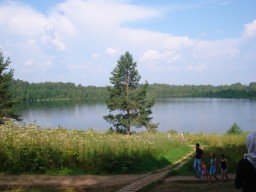 Малиновский скит 2016. Озеро Светлояр.