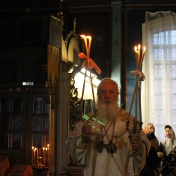 Служение Святейшего Патриарха Александра на праздник Иконы Богородицы Казанской
