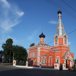 Храм свт. Николы в городе Семёнове Нижегородской области.