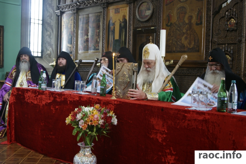 Окончание Освященного Собора Русской Древлеправославной Церкви.